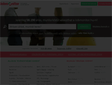 Tablet Screenshot of jobmonitor.hu